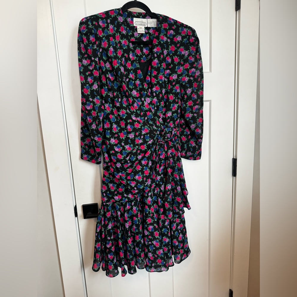 Vintage 80s Liz Robert’s Dress